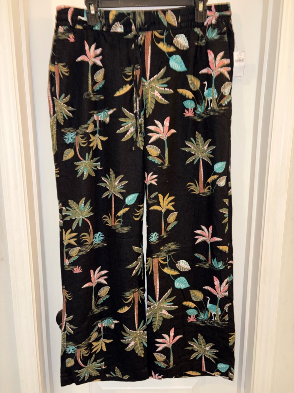 Old Navy linen tropical pants